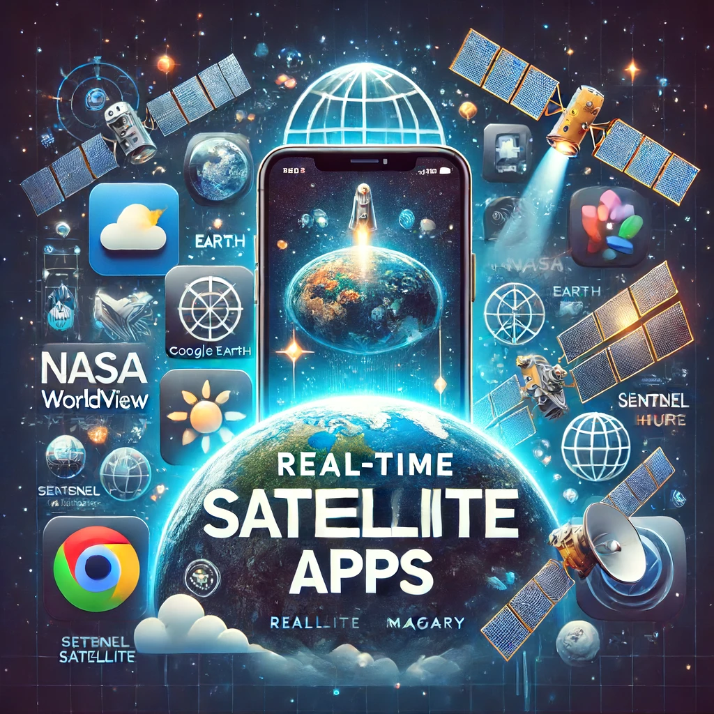 Aplicativos para ver imagens de satélite em tempo real
