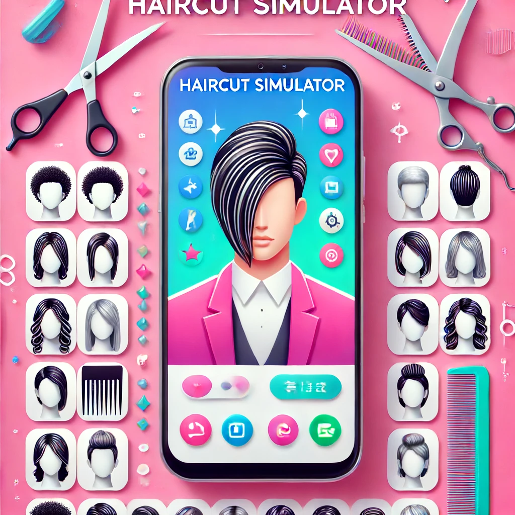 Aplicativos para simular cortes de cabelo
