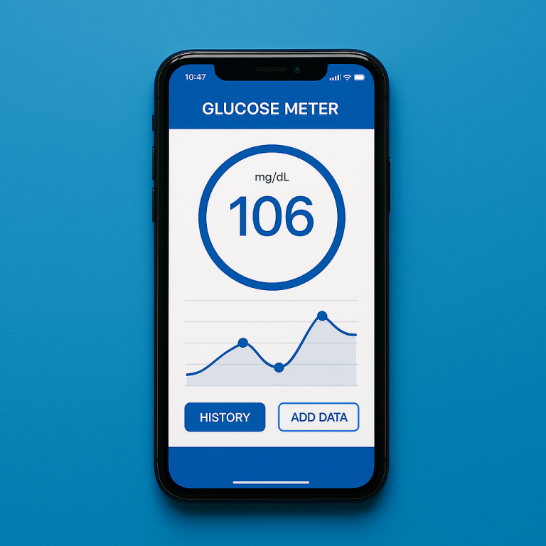 Learn More About the Blood Glucose Measuring App
